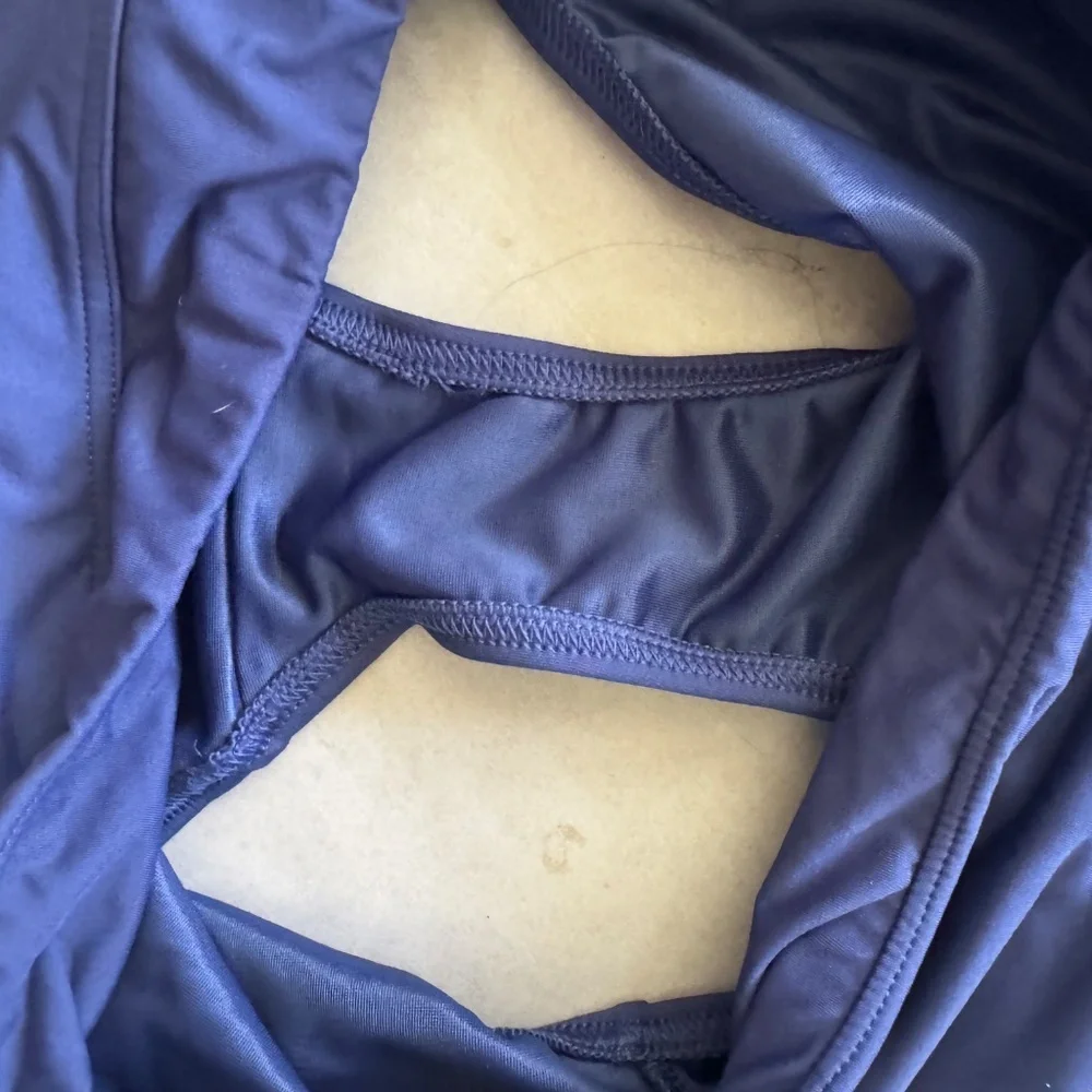 Lands' End Women's Blue Floral Tankini Swim Set Sz 10 Top 12 Bottom NWT - Picture 8 of 16